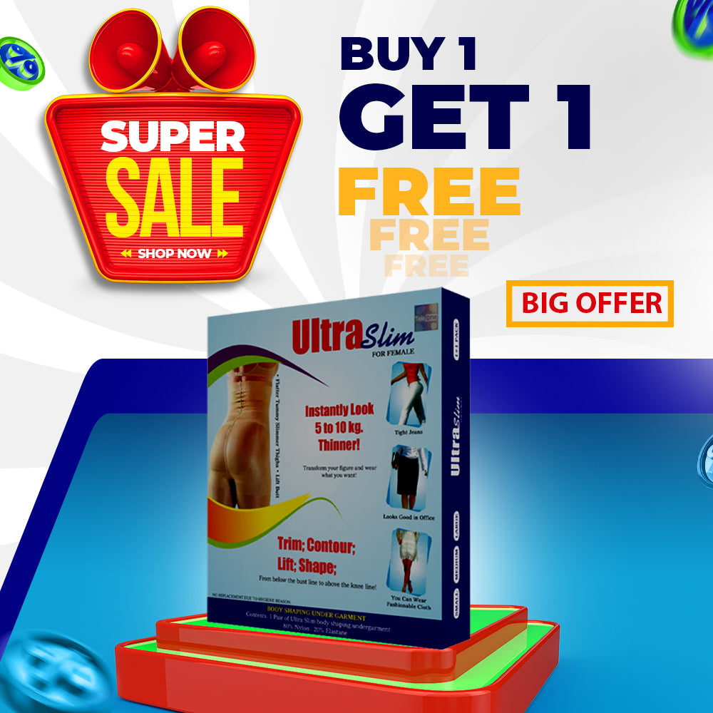 Ultra Slim For Female Combo Pack - Shape makes you look 5Kg to 10Kg thinner