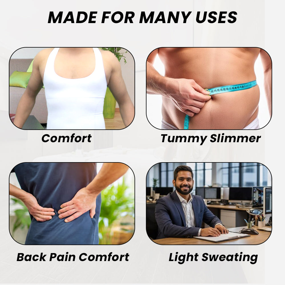 Ultra Slim For Man Combo Pack - Look 4-5 inches Slim & 5-10 Kg Less In 5 Seconds